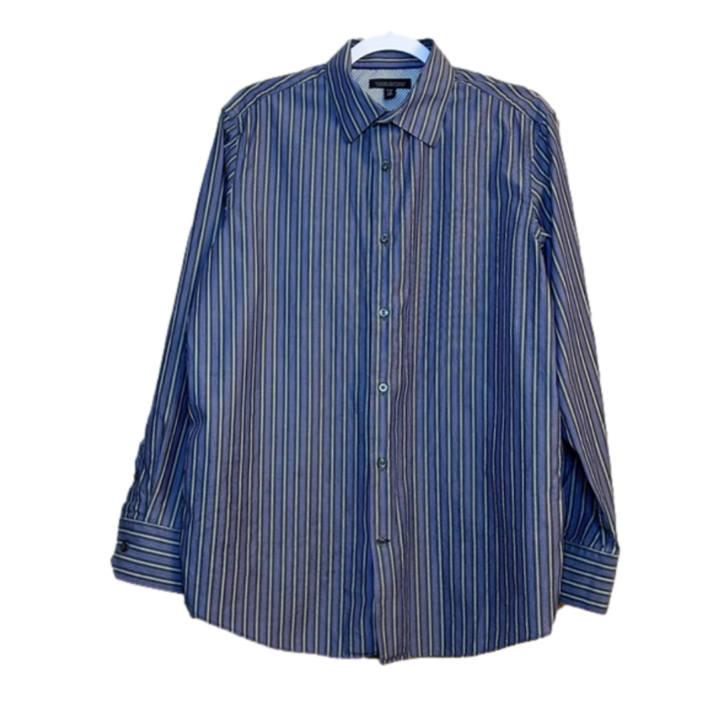Banana Republic Slim Fit Dress Shirt/Mens/Large 16-16.5